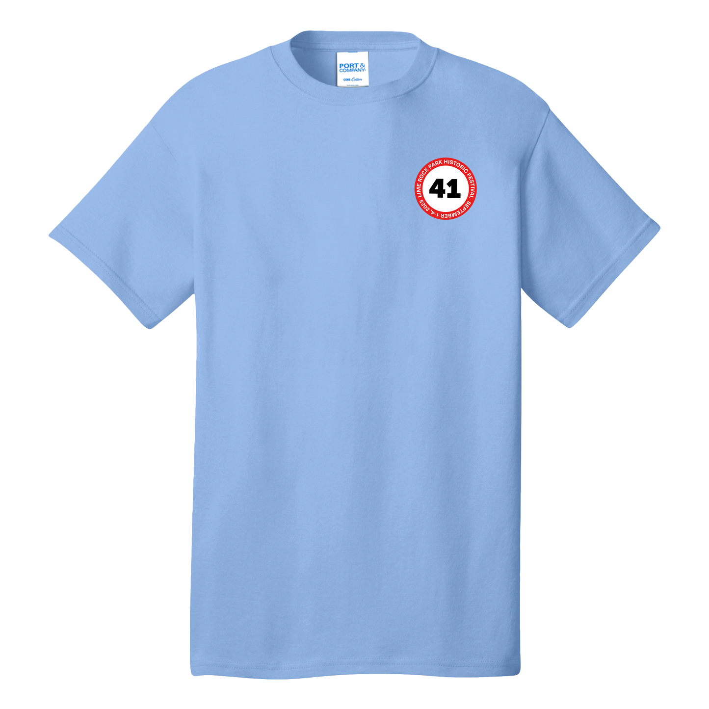 2023 LRP Historic Festival 41 Event Tee - Light Blue