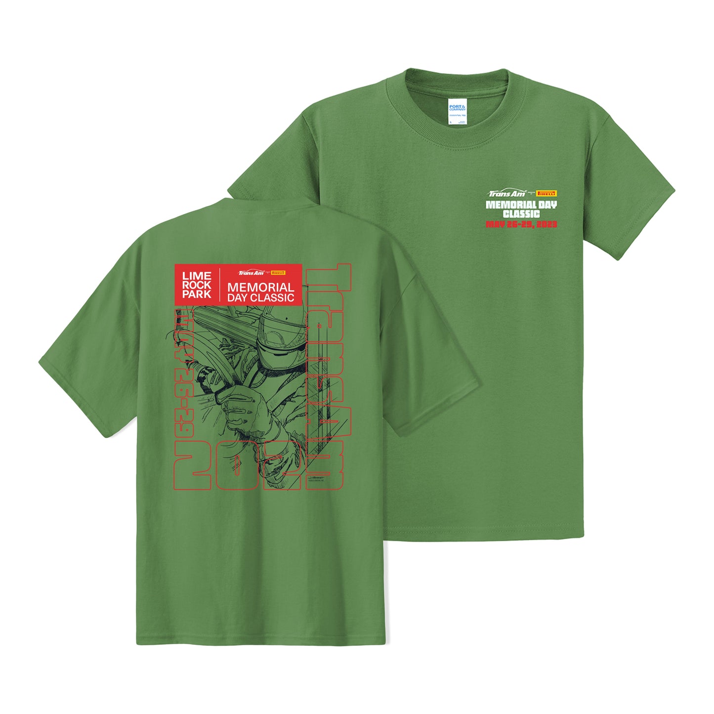 2023 LRP Trans Am Memorial Day Classic Tee - Green