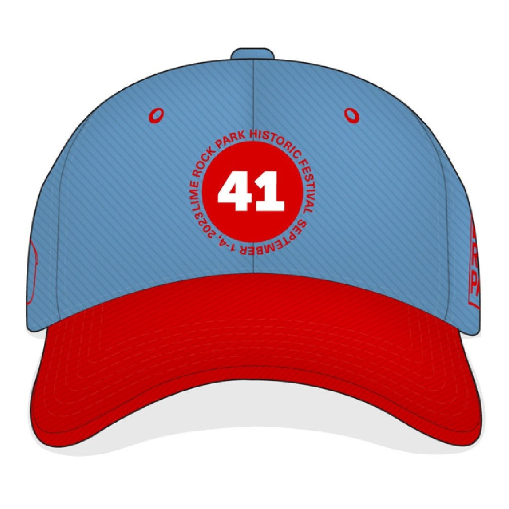 2023 LRP Historics Event Hat - Light Blue / Red