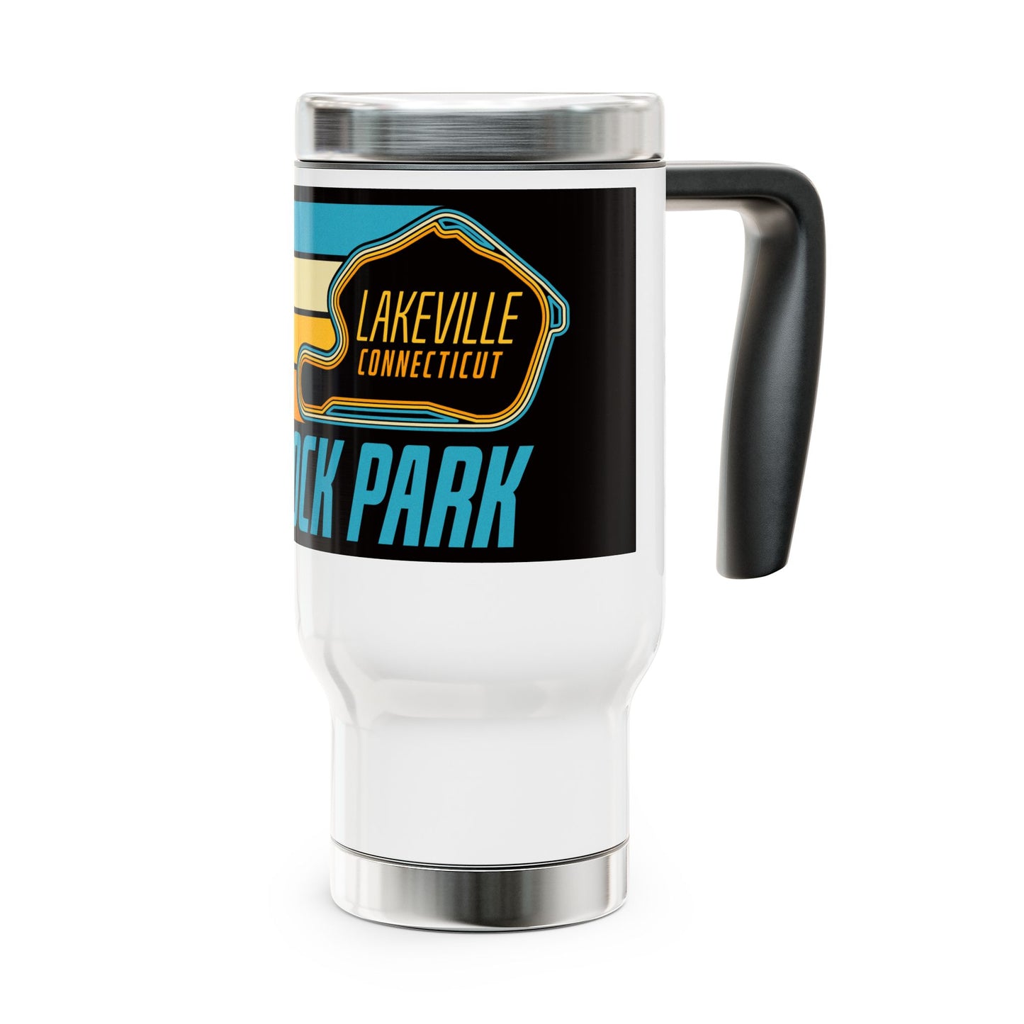 Lime Rock Park Stainless Steel 14oz Travel Mug