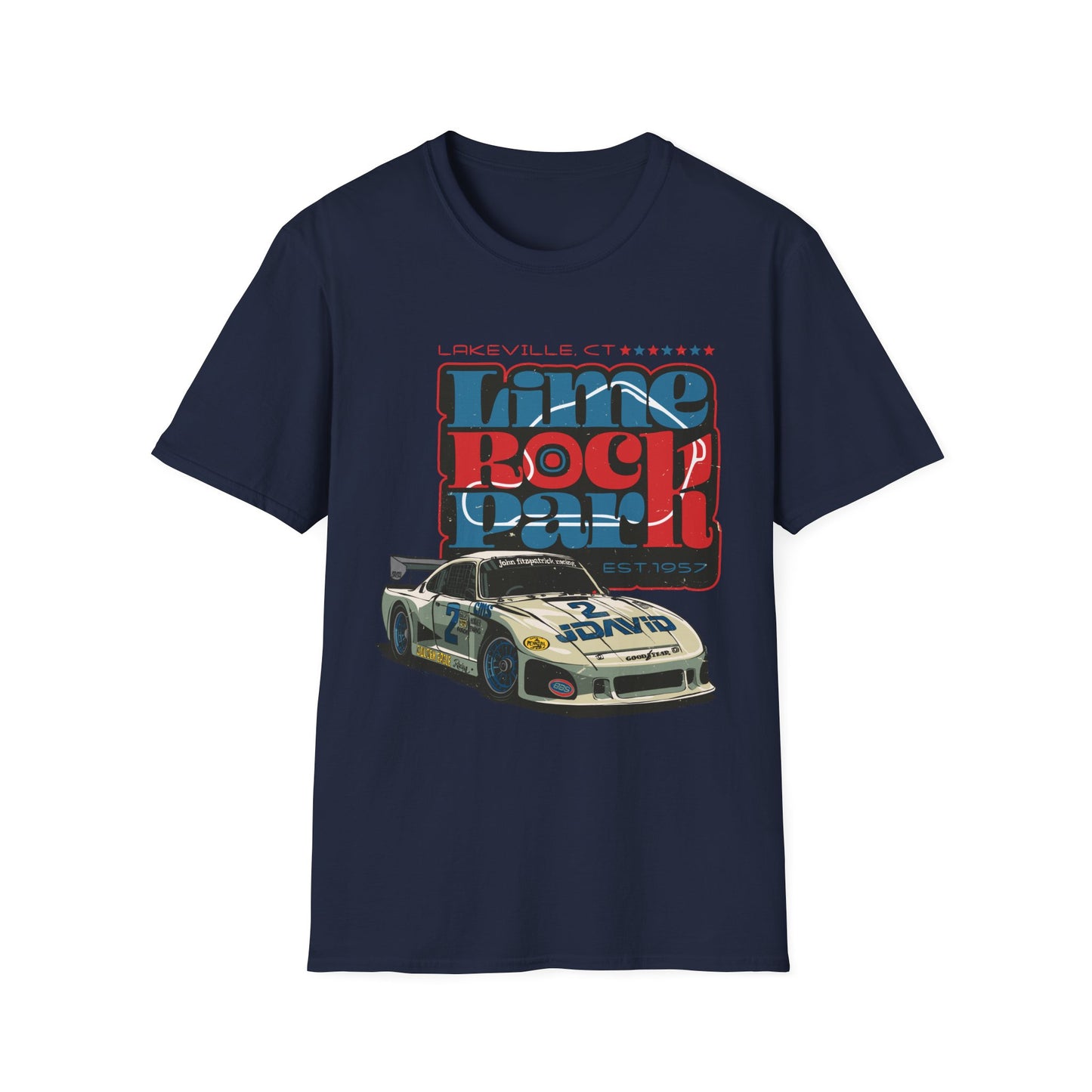Lime Rock Park Vintage Porsche Tee
