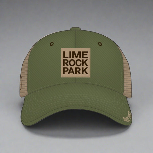 Lime Rock Park Trucker Hat - Olive/Khaki