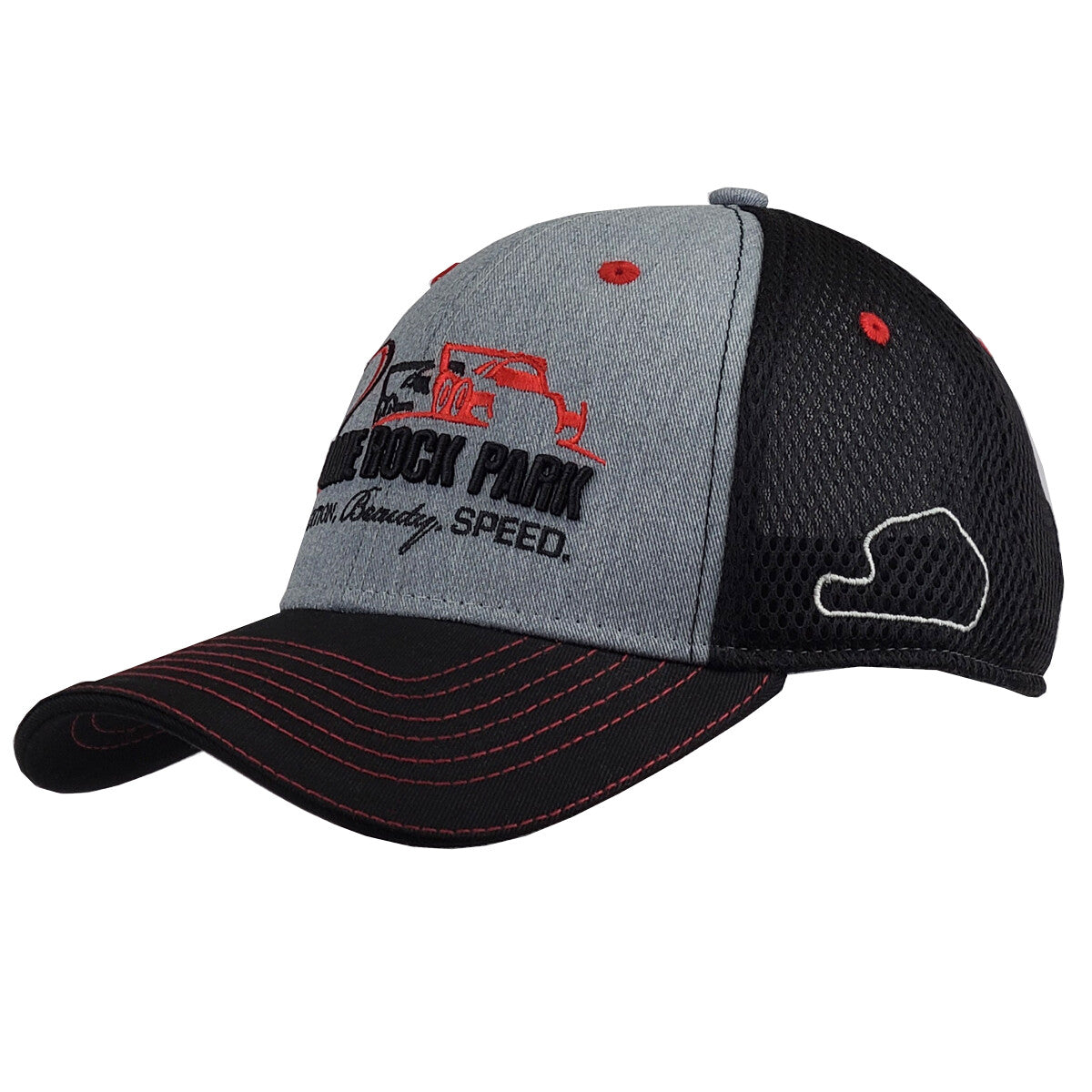 LRP Wool/Air Mesh Hat - Grey/Black