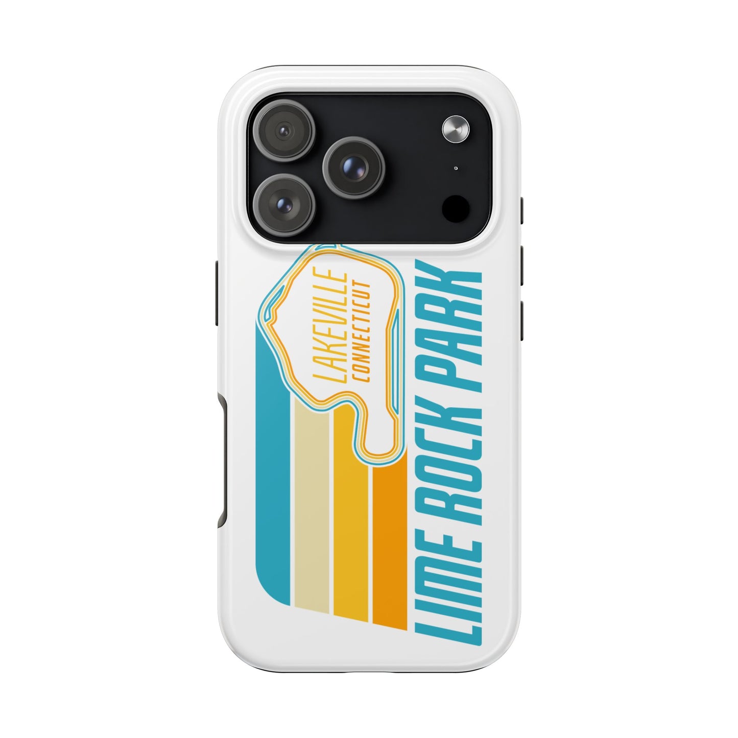 Lime Rock Park Retro Design Tough Phone Case