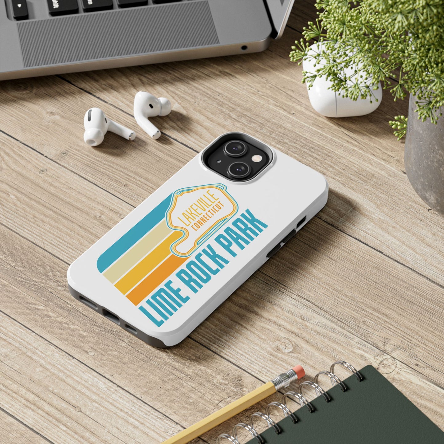 Lime Rock Park Retro Design Tough Phone Case
