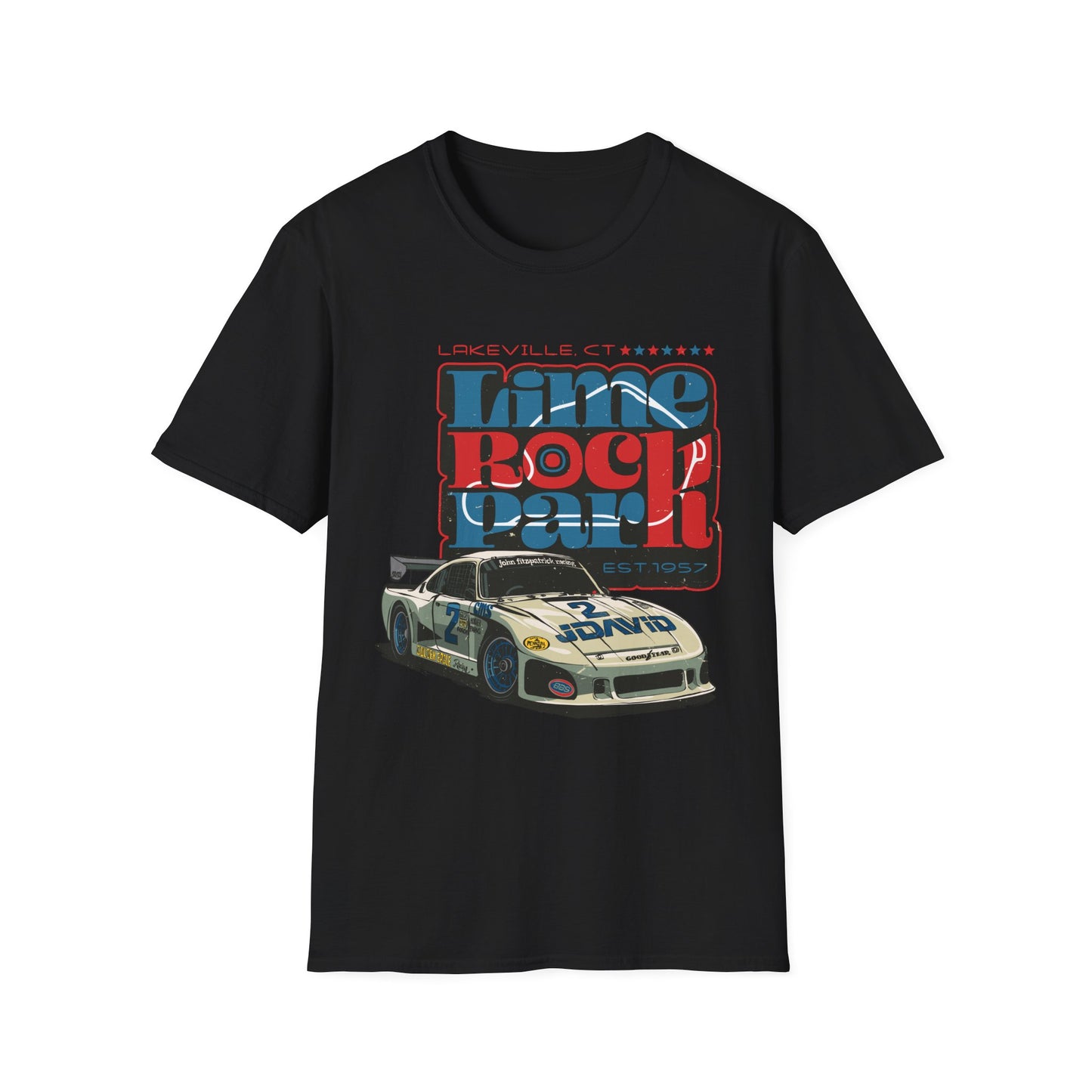 Lime Rock Park Vintage Porsche Tee