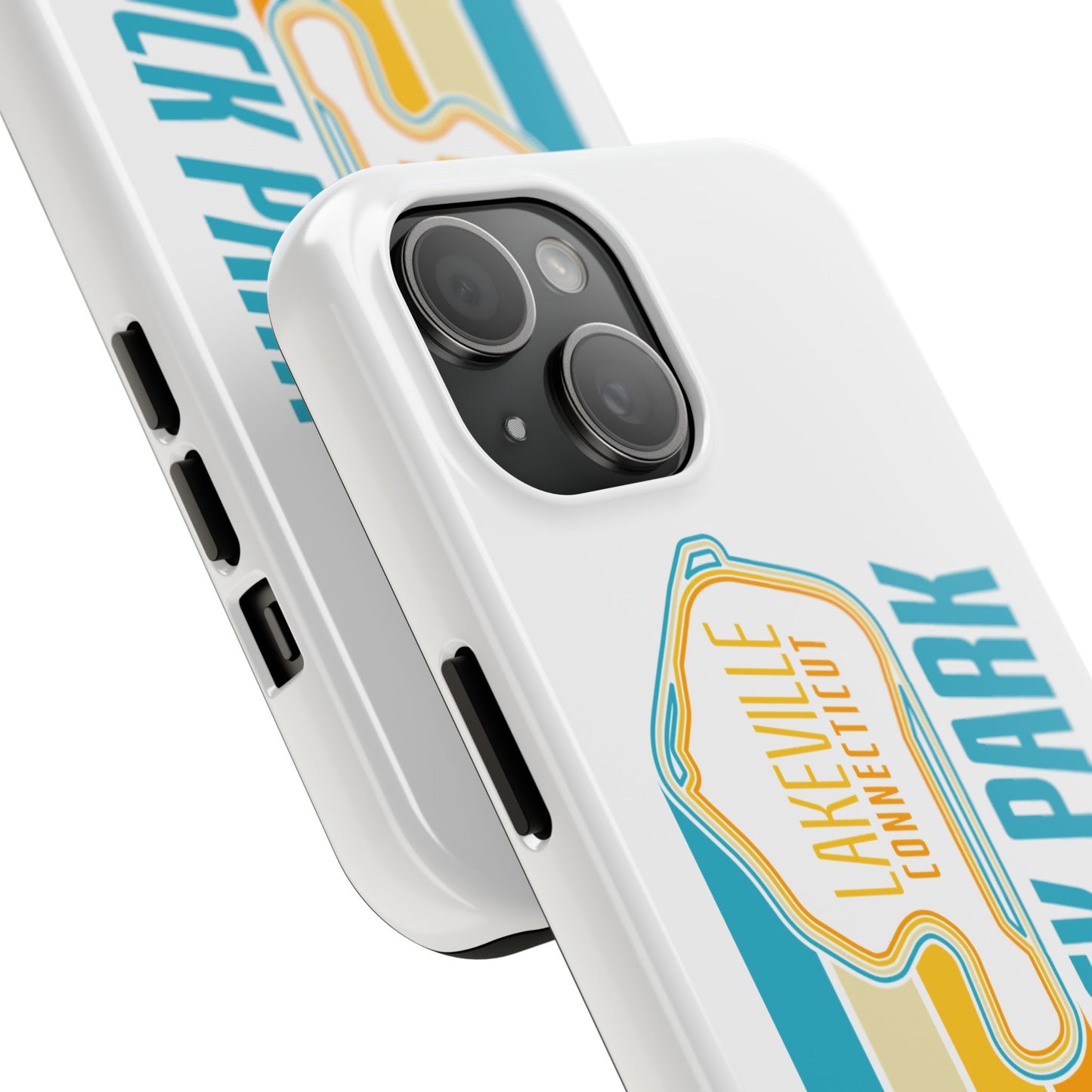 Lime Rock Park Retro Design Tough Phone Case