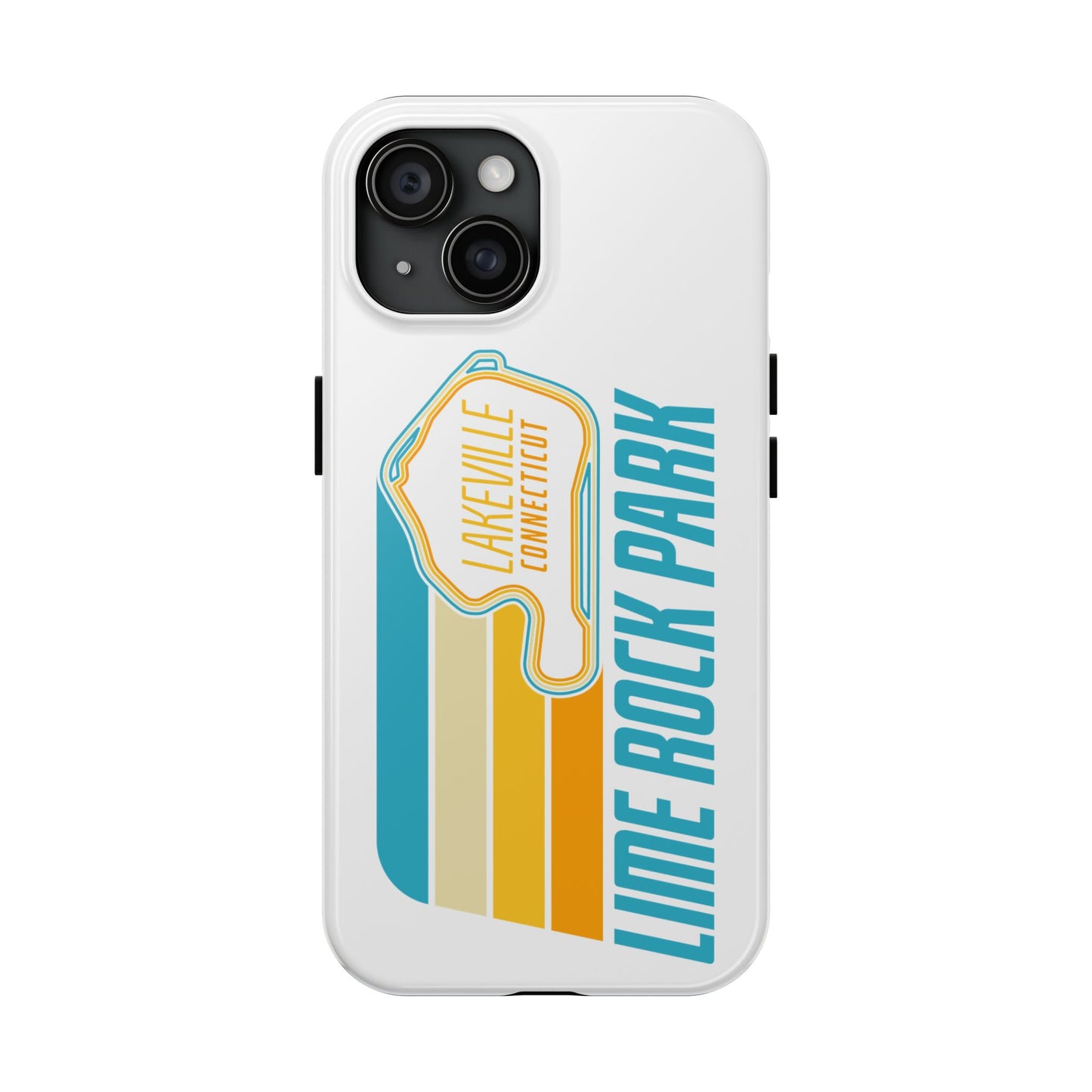 Lime Rock Park Retro Design Tough Phone Case