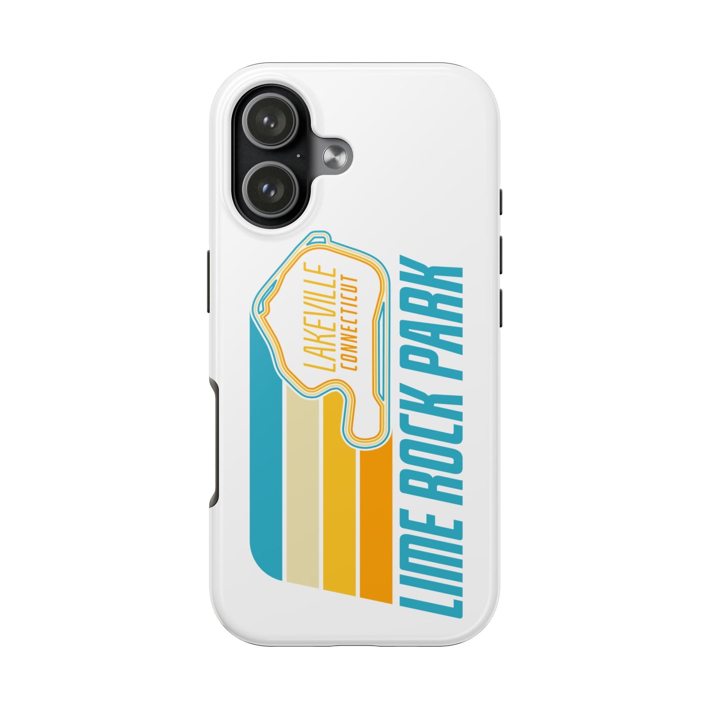 Lime Rock Park Retro Design Tough Phone Case