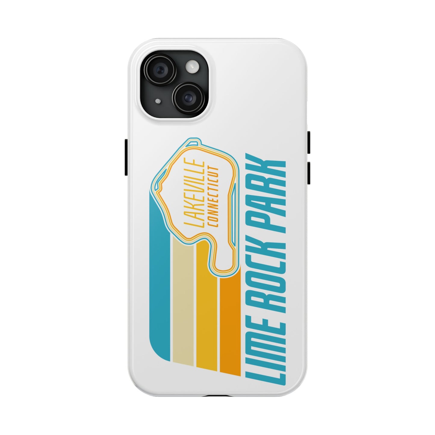 Lime Rock Park Retro Design Tough Phone Case