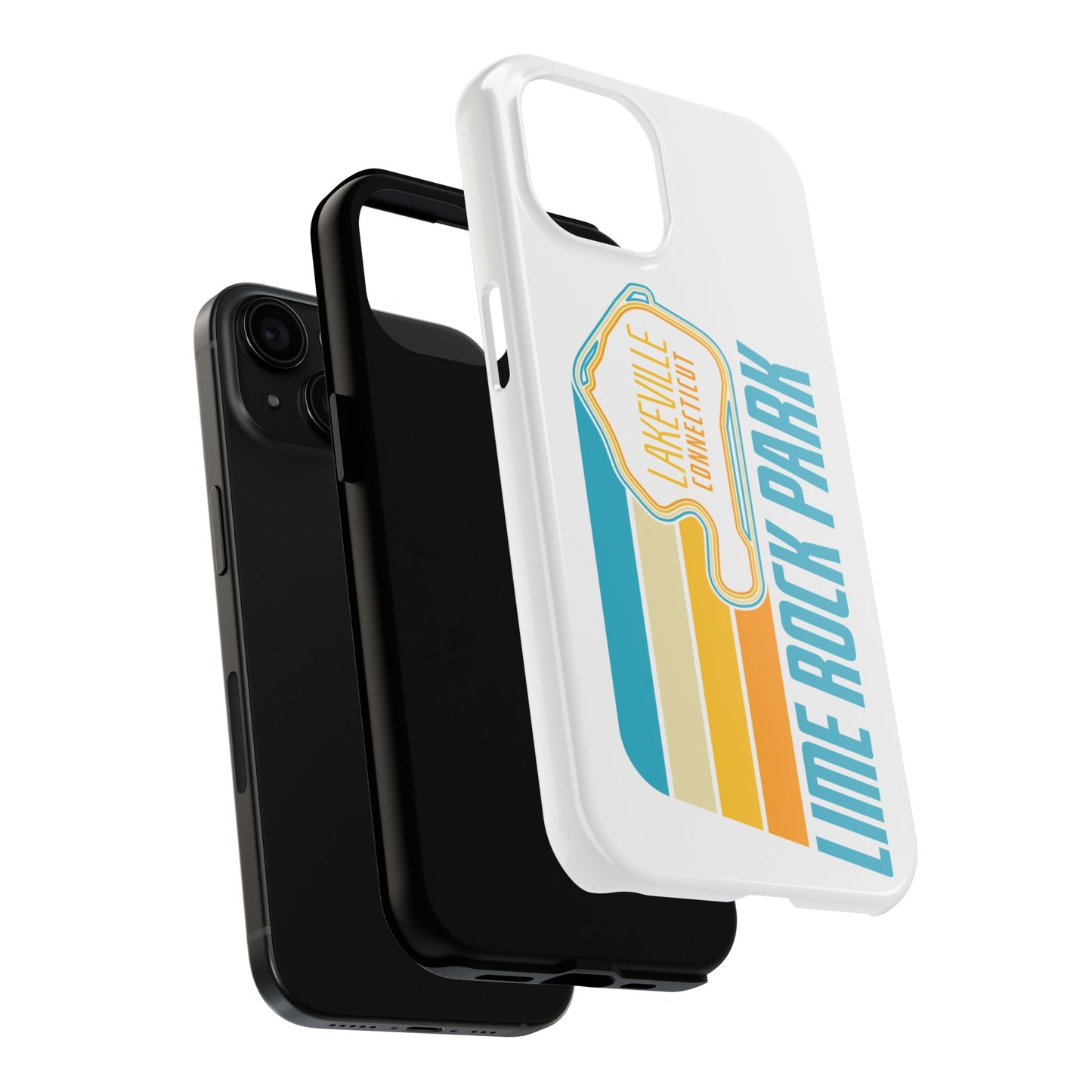 Lime Rock Park Retro Design Tough Phone Case