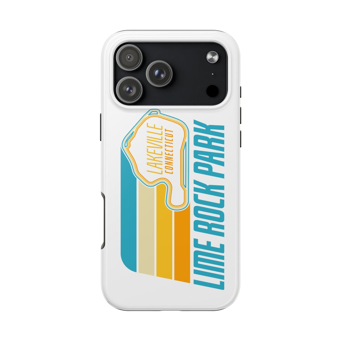 Lime Rock Park Retro Design Tough Phone Case