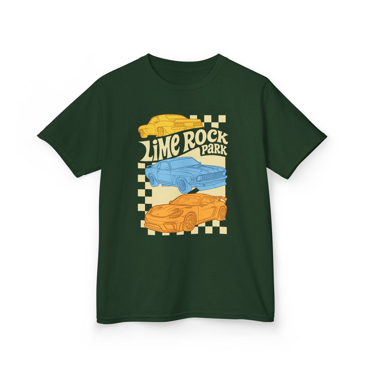 Lime Rock Park Triple Car Youth Tee