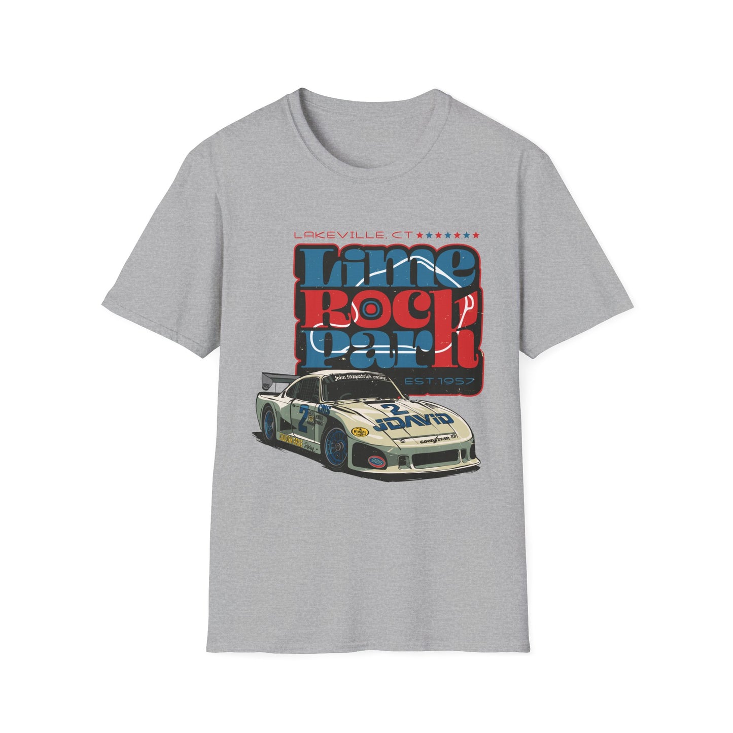Lime Rock Park Vintage Porsche Tee