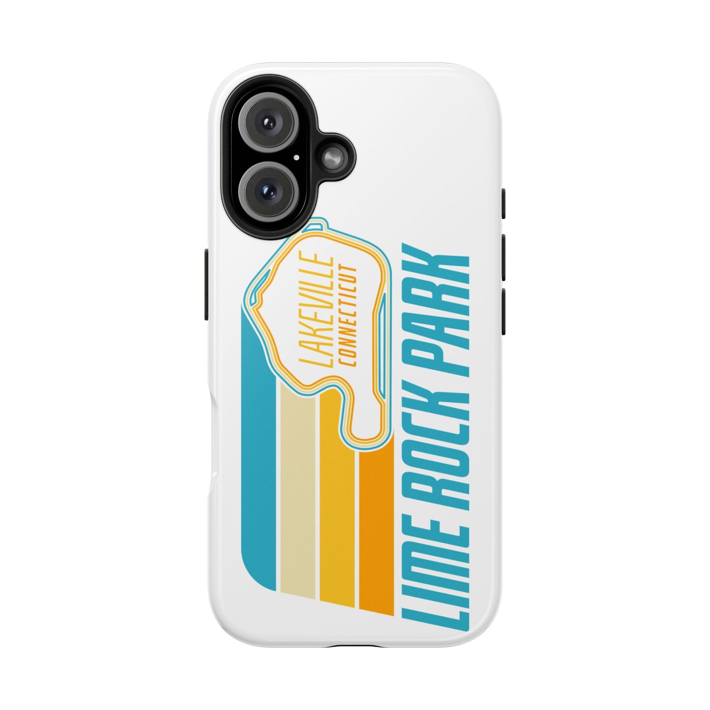 Lime Rock Park Retro Design Tough Phone Case