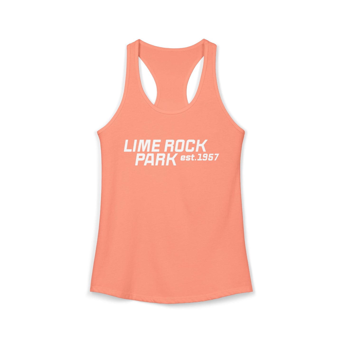 Lime Rock Park Ladies Racerback Tank Top