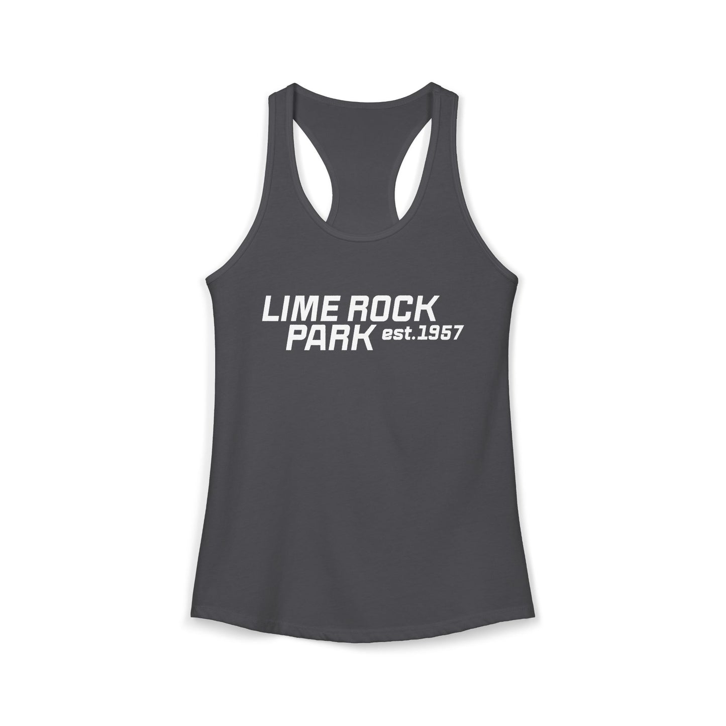 Lime Rock Park Ladies Racerback Tank Top