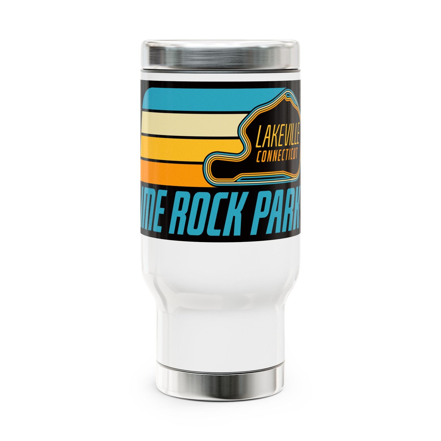 Lime Rock Park Stainless Steel 14oz Travel Mug