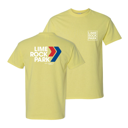 Lime Rock Park Est. 1957 Tee - Yellow