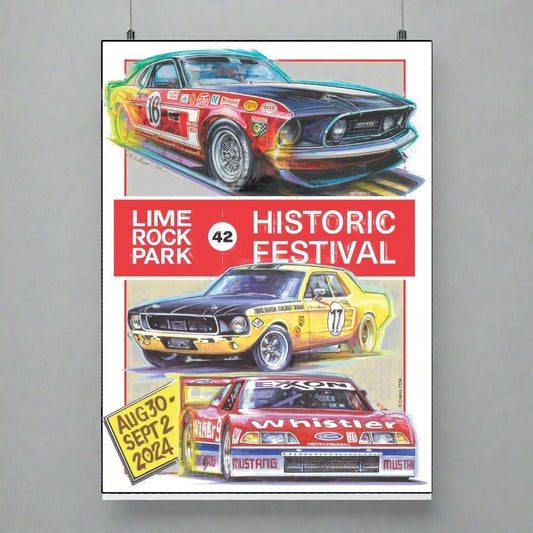 2024 LRP Historics Event Poster