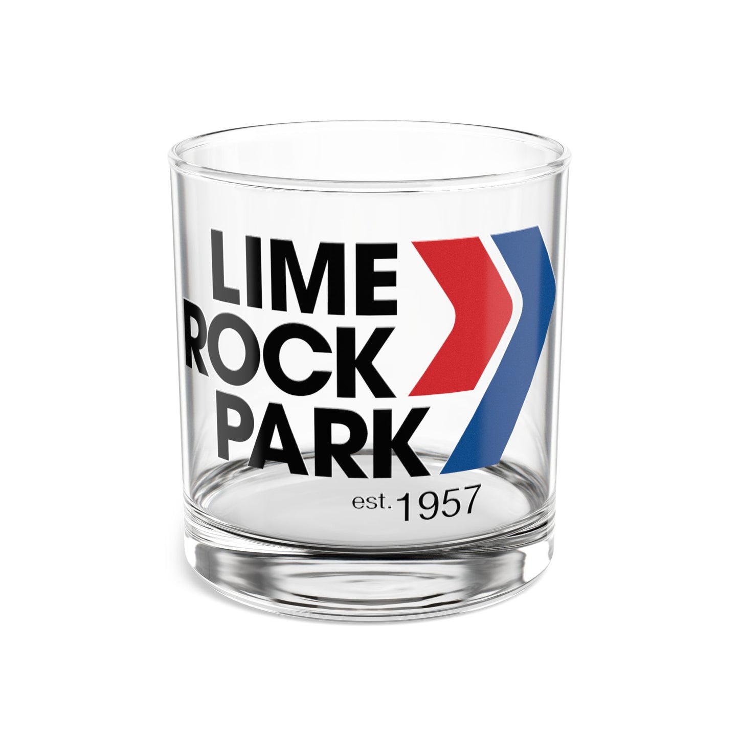 Lime Rock Park 10oz Rocks Glass