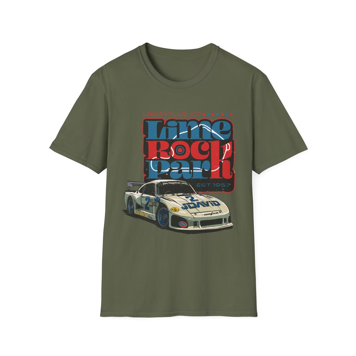 Lime Rock Park Vintage Porsche Tee