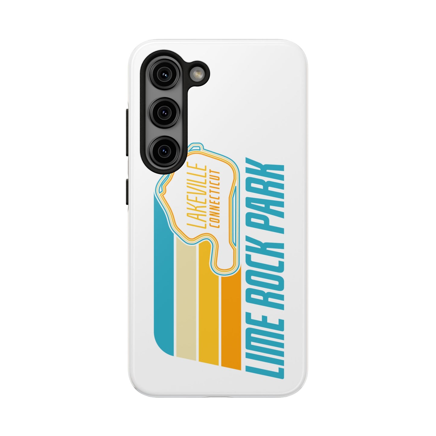 Lime Rock Park Retro Design Tough Phone Case