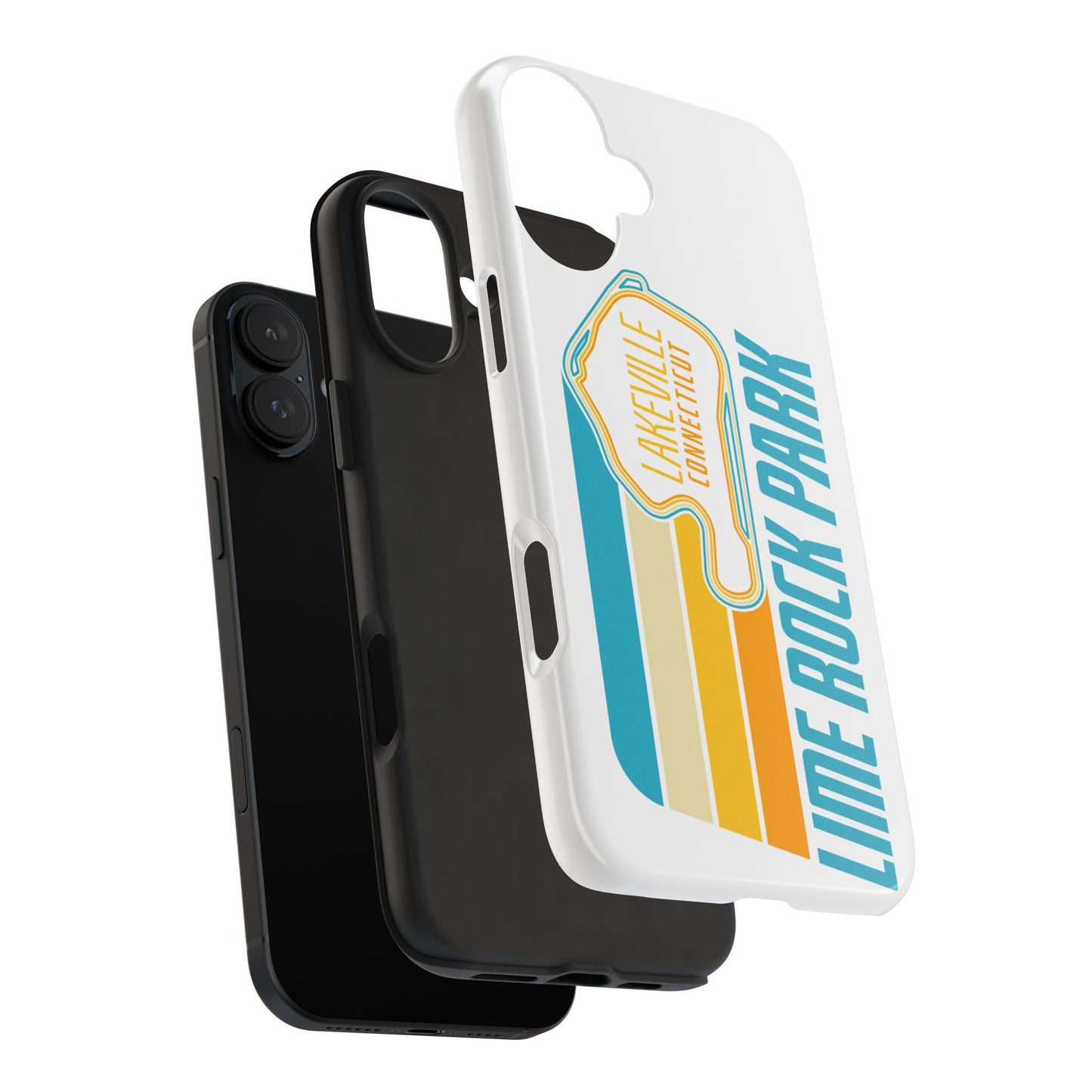 Lime Rock Park Retro Design Tough Phone Case