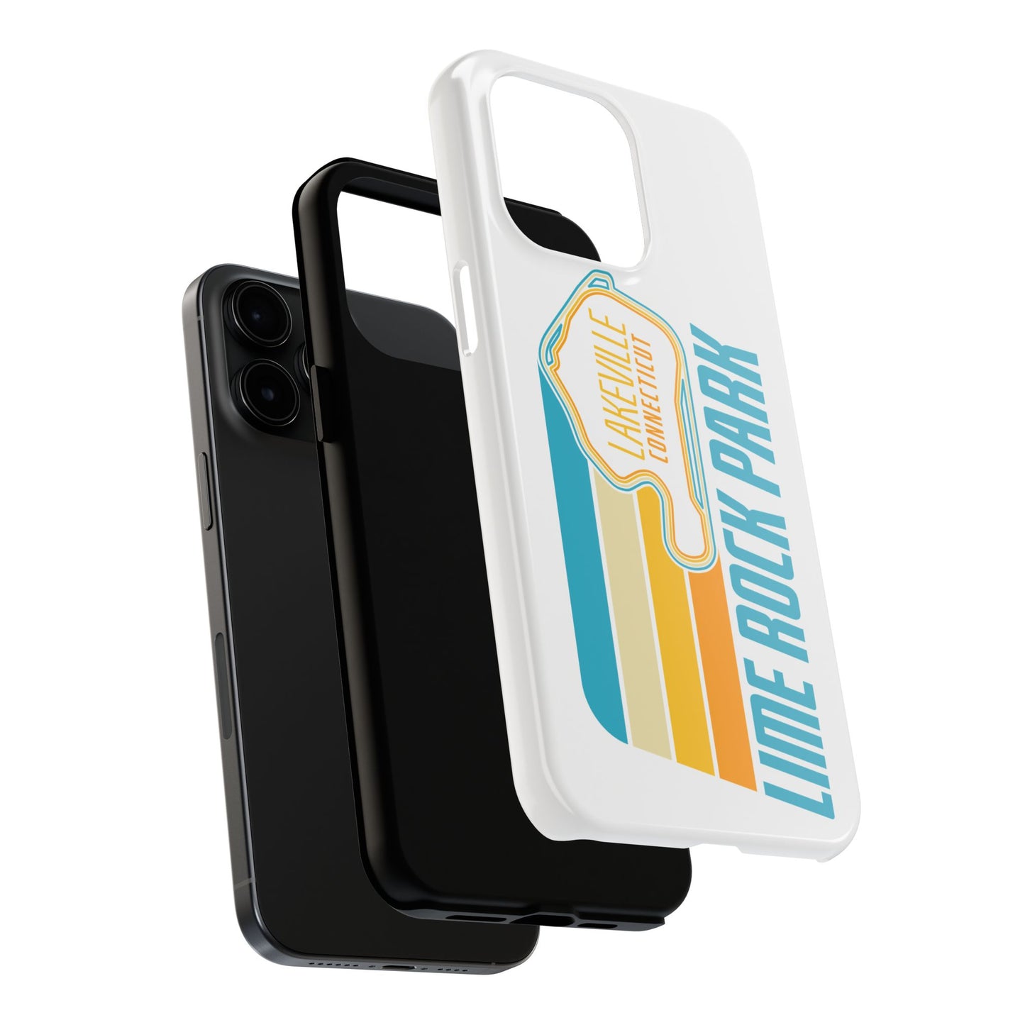 Lime Rock Park Retro Design Tough Phone Case