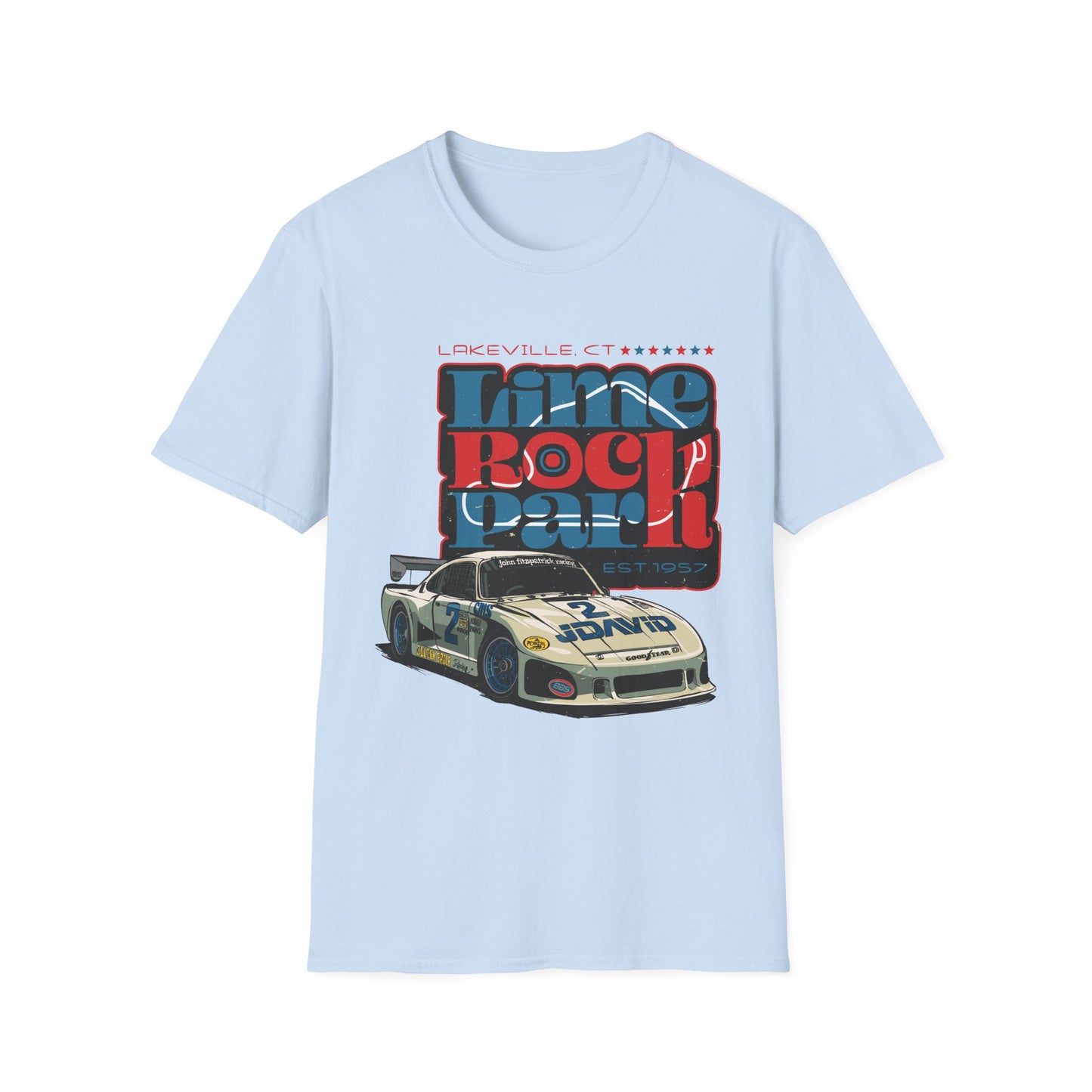 Lime Rock Park Vintage Porsche Tee