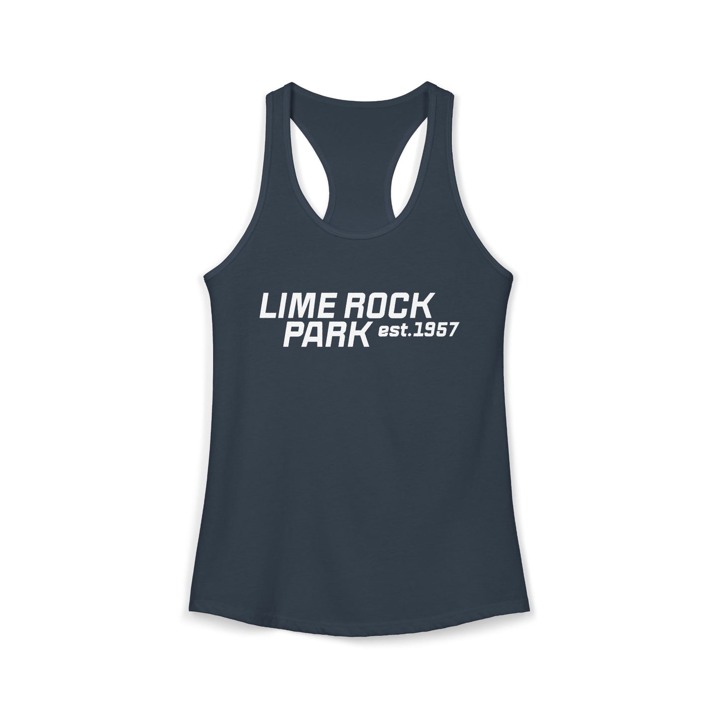 Lime Rock Park Ladies Racerback Tank Top
