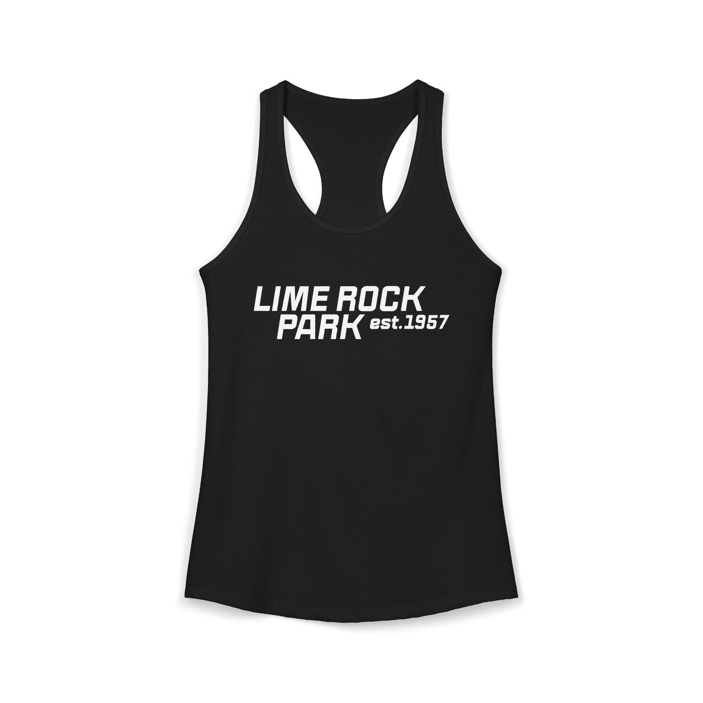 Lime Rock Park Ladies Racerback Tank Top