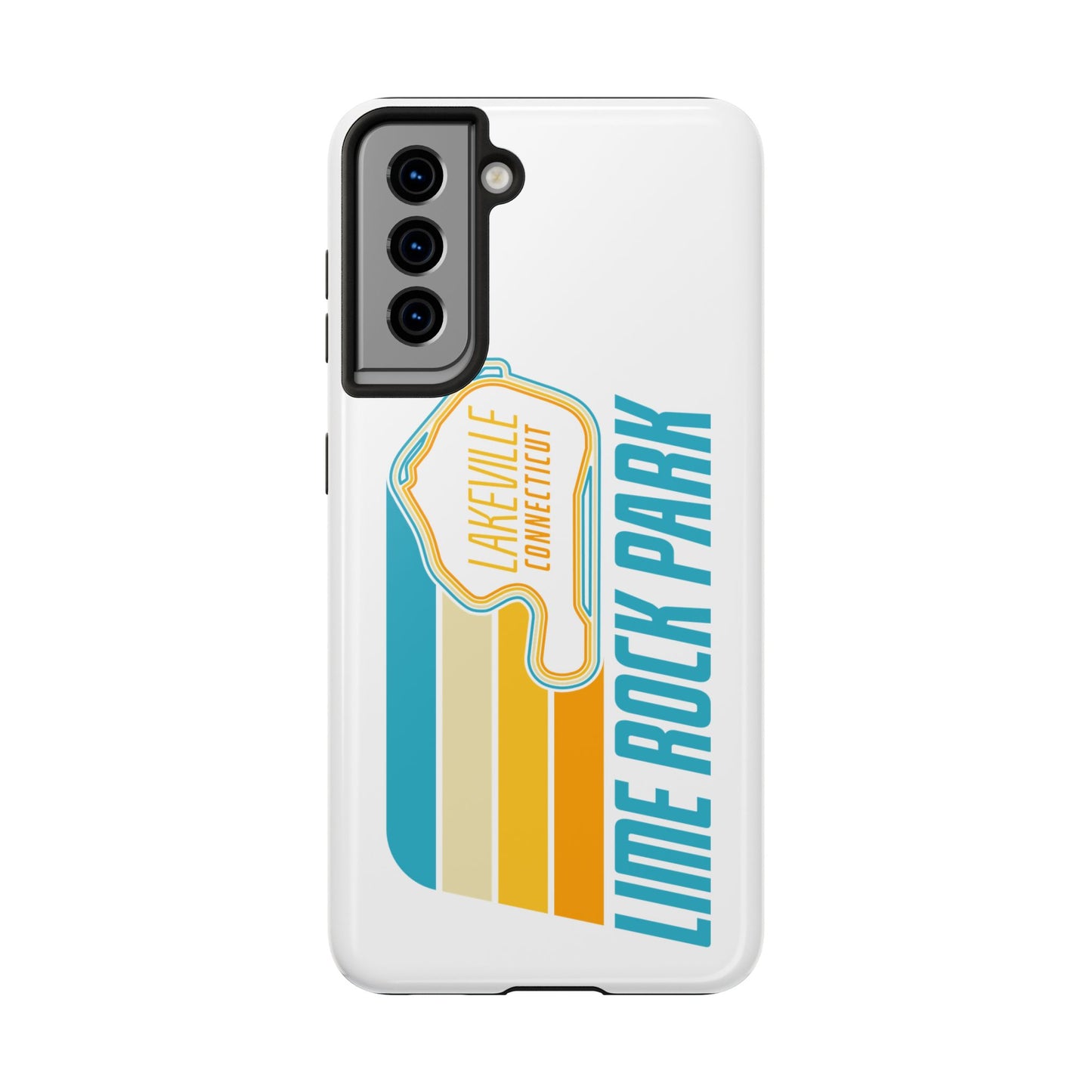 Lime Rock Park Retro Design Tough Phone Case