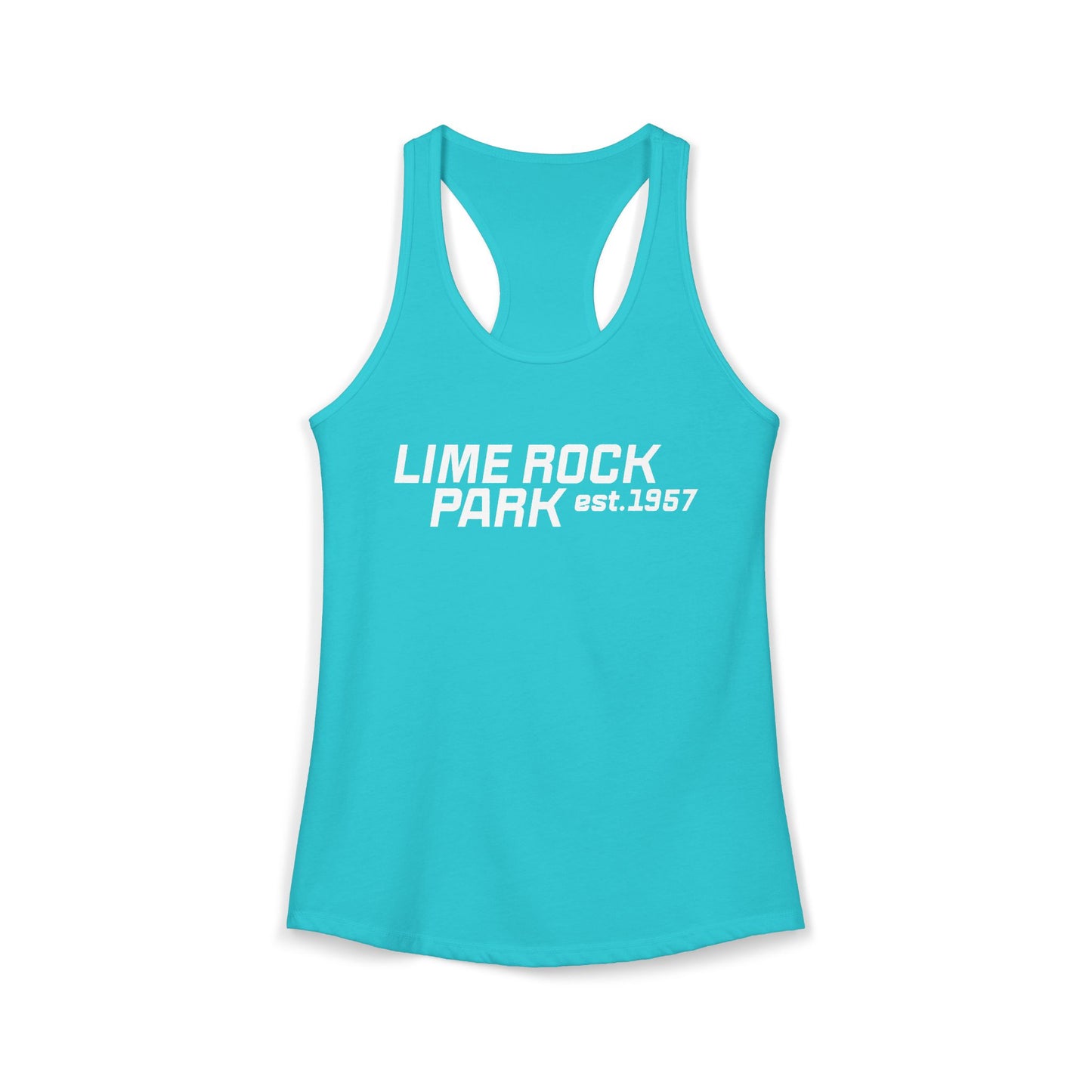 Lime Rock Park Ladies Racerback Tank Top