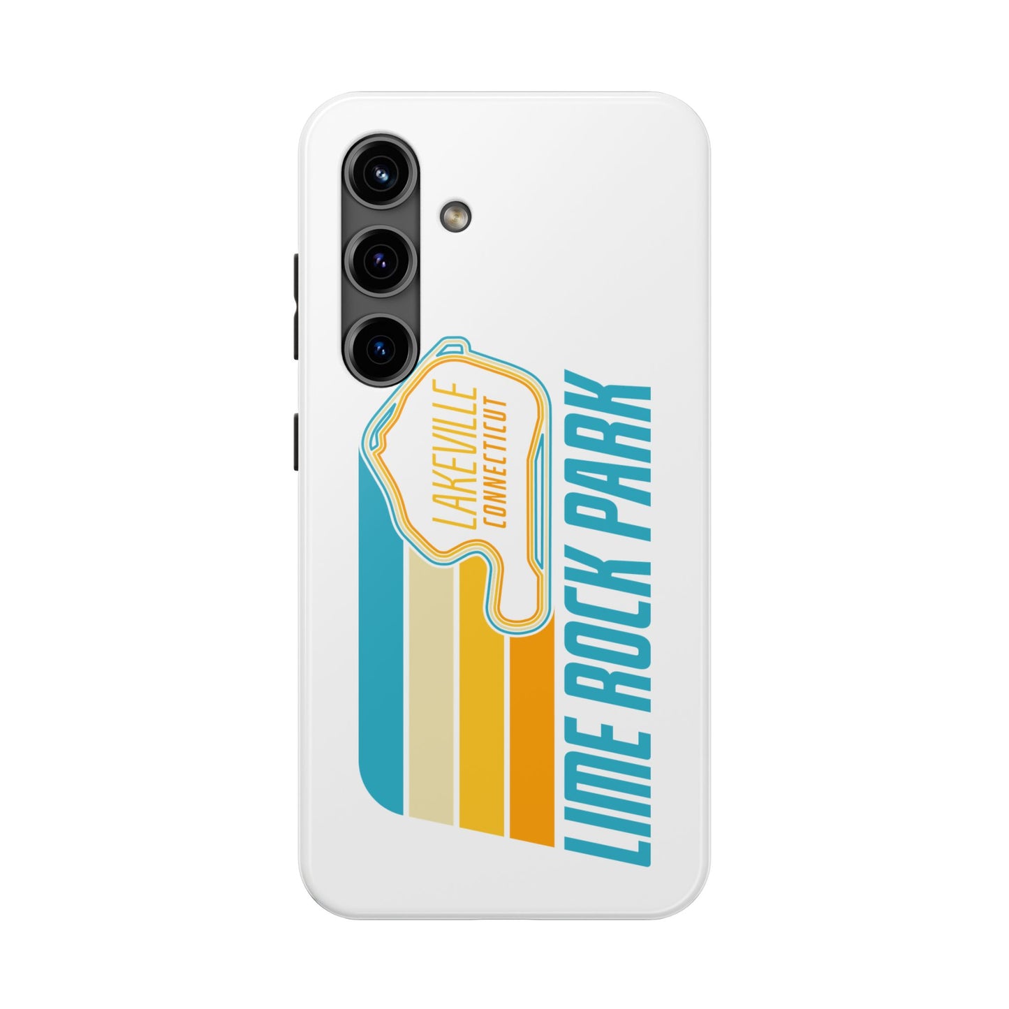 Lime Rock Park Retro Design Tough Phone Case