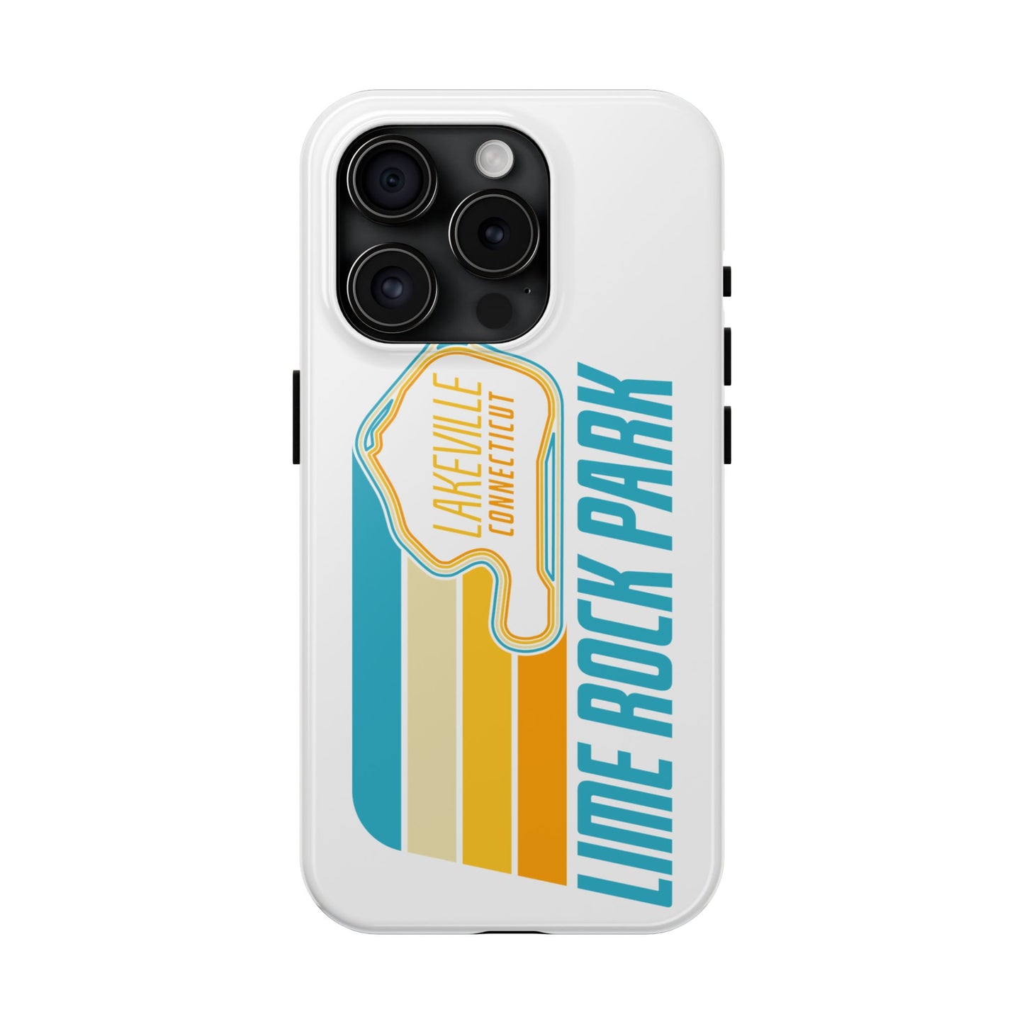 Lime Rock Park Retro Design Tough Phone Case