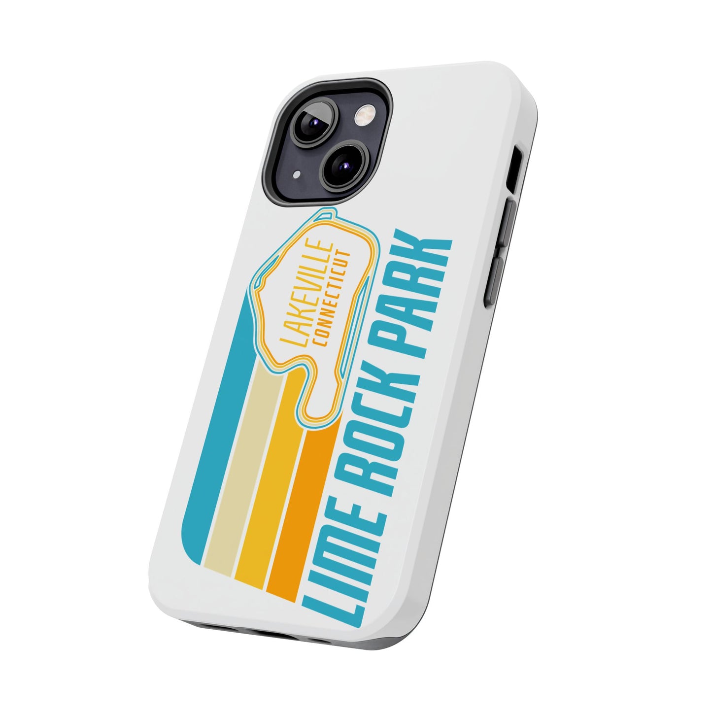 Lime Rock Park Retro Design Tough Phone Case