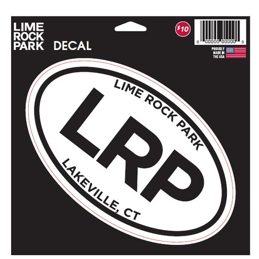 Lime Rock Park Oval Decal