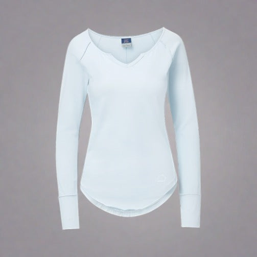 LRP Ladies Libby Long Sleeve Tee - Arctic Blue