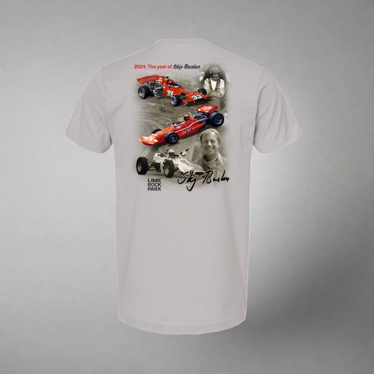 LRP Skip Barber Commemorative Tee - Silver