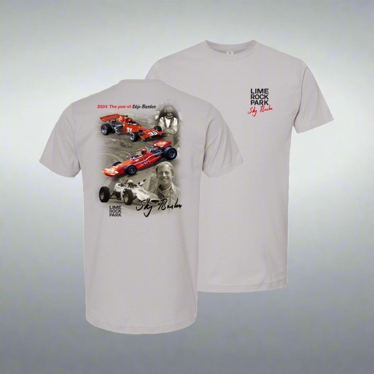 LRP Skip Barber Commemorative Tee - Silver