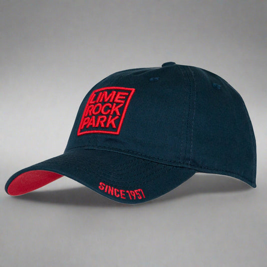 LRP 3D Logo Hat - Navy/Red