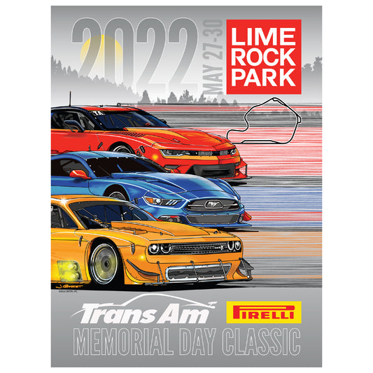 Poster - 2022 Trans Am Lime Rock