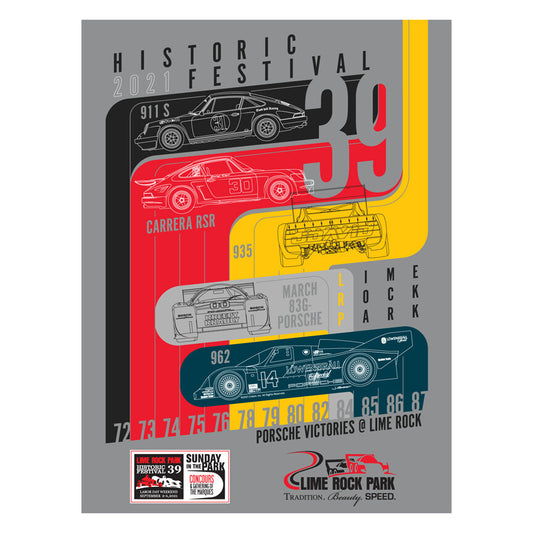 Poster - 2021 39th Annual Historic Festival