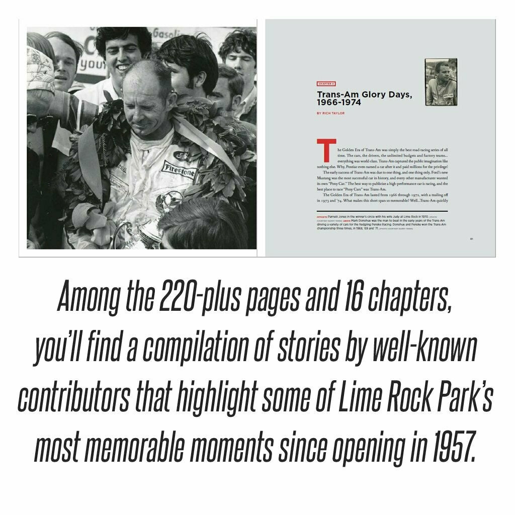 Lime Rock Park Book - 60 Years Of Racing
